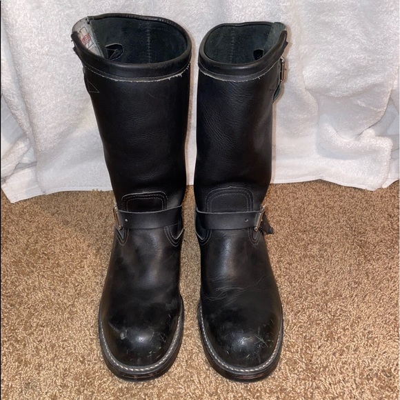 chippewa biker boots